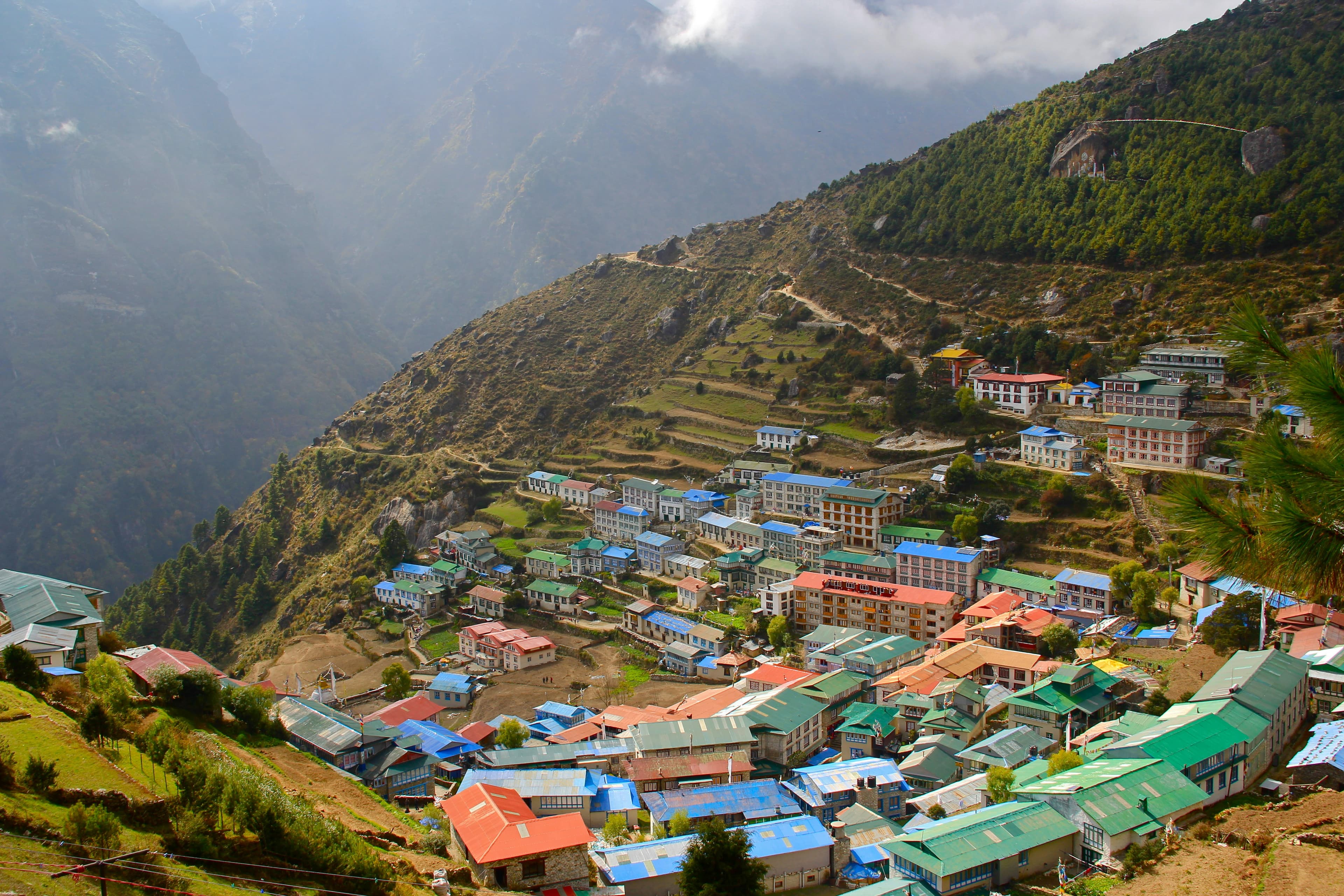 Namche Bazaar, photo 4